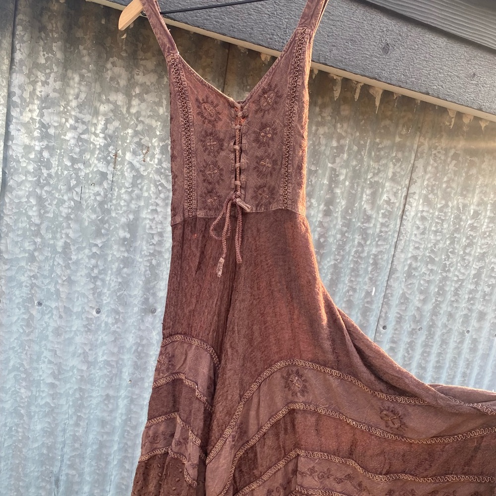 Gorgeous Vintage Corset Style Sleeveless Dress